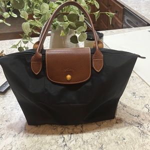 ❤️ NWT LONGCHAMP Le Pliage Type M Tote BLACK AUTHENTIC